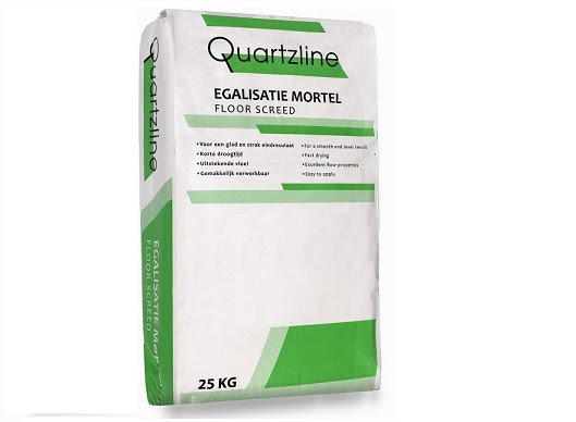 Zak Quartzline egalisatiemortel 25 kg