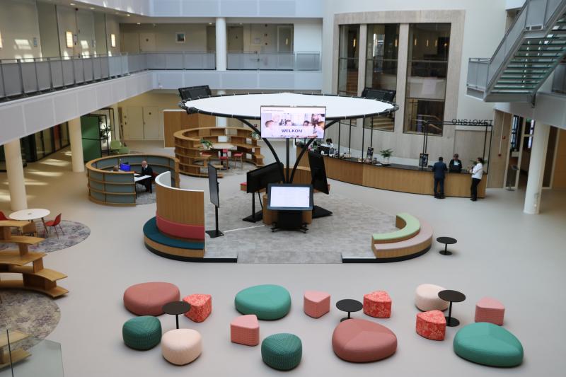 Corques Liquid Lino vloer bij Kamer van Koophandel Ondernemersplein